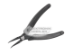 Flachzange mit gekröpften-/innenverzahnten Schenkeln